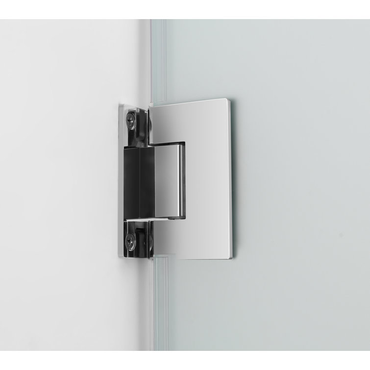 Belmore 55 x 72 Frosted Tempered Glass Frameless Shower Door