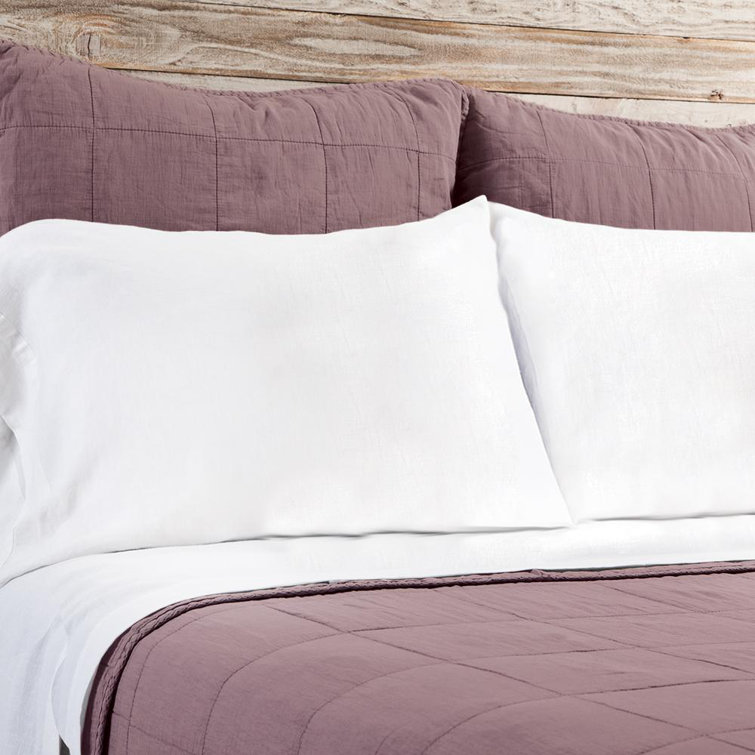 Antwerp Sky Blue King-Sized Cotton Quilted Coverlet