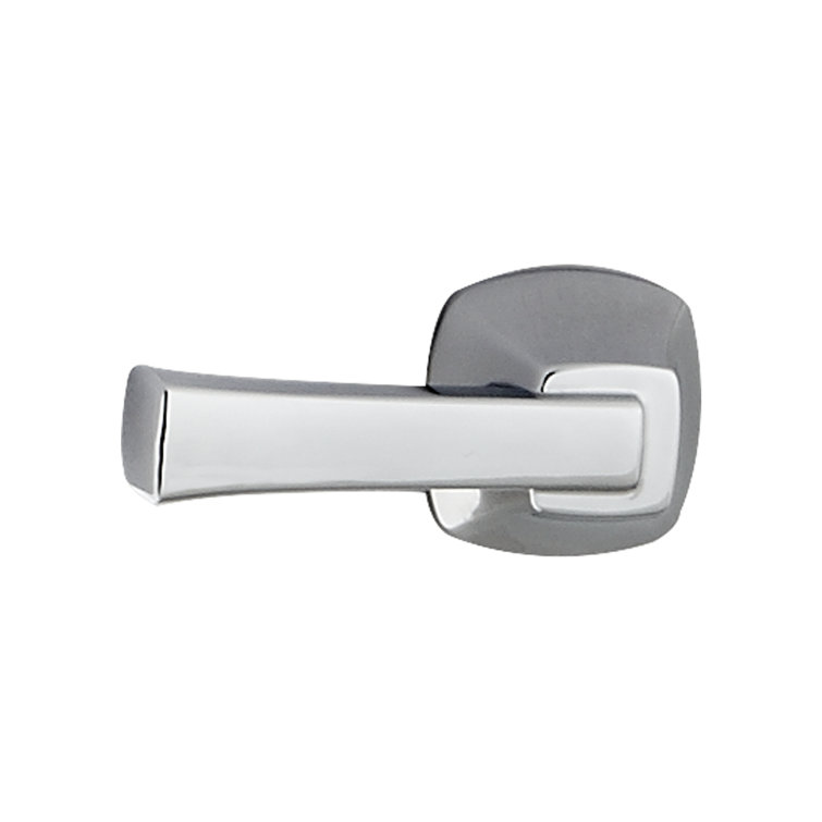 Polished Chrome Left-Hand Toilet Handle Trip Lever