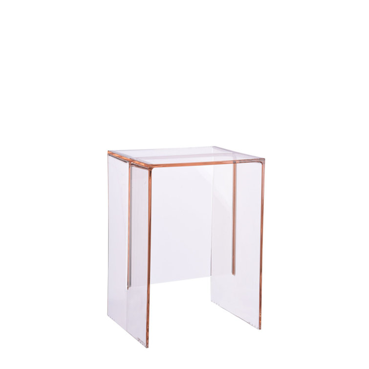 Ludovica + Roberto Palomba Nude Acrylic Max Beam Side Table