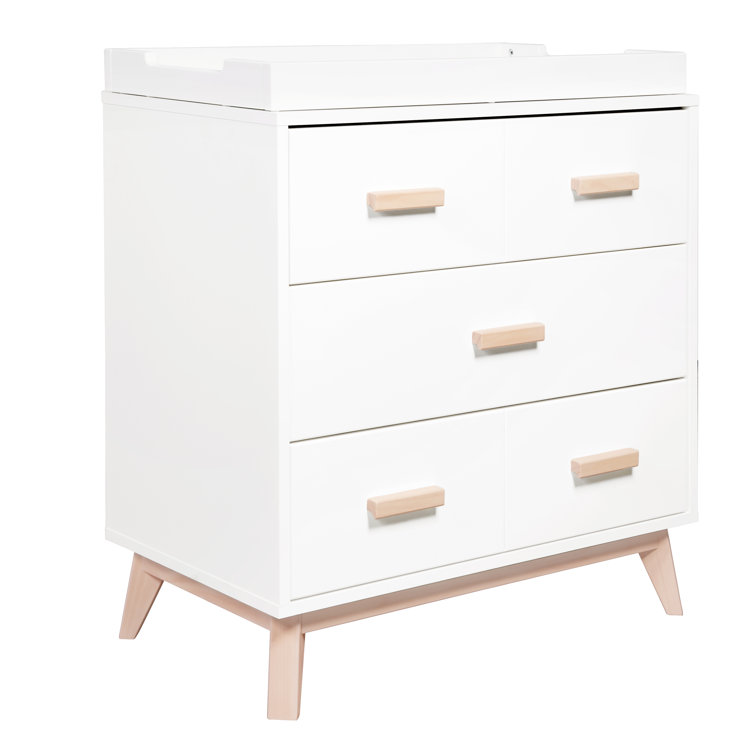 Scoot Two-Toned 3-Drawer GreenGuard Certified Dresser