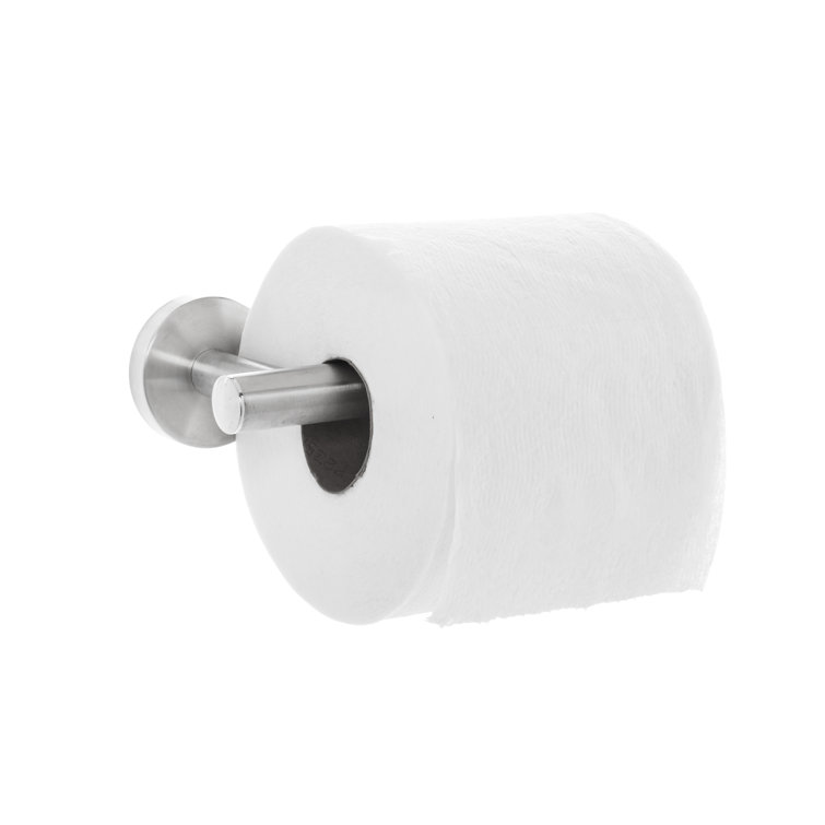 25" Stainless Steel Modern Wall Mounted Toilet Paper Holder