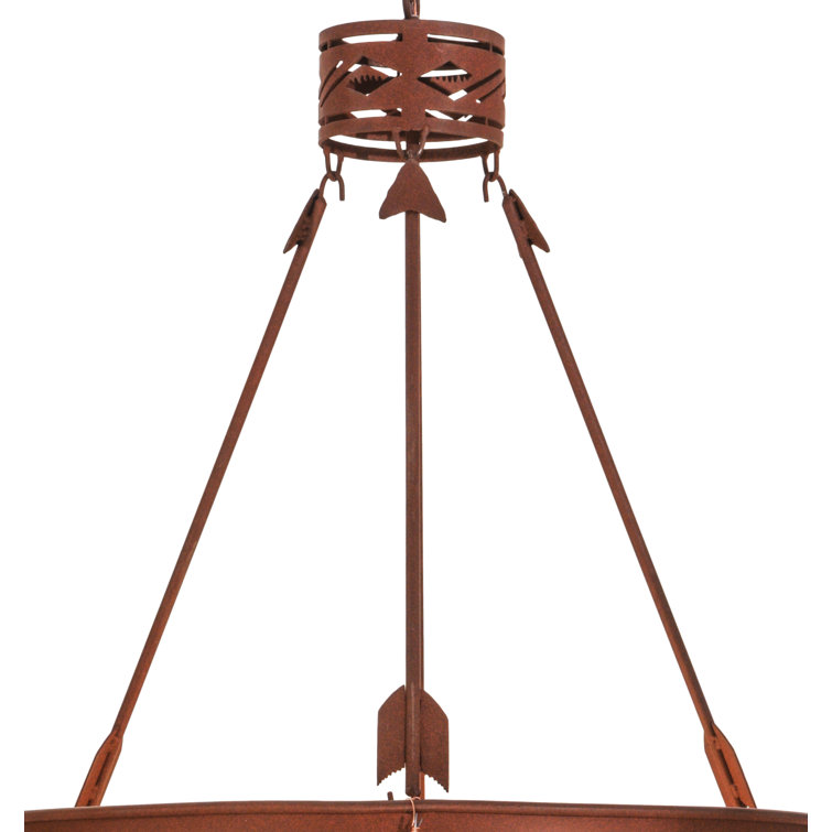 Adirondack Trails End 41.5" Earth Finish Indoor/Outdoor Pendant
