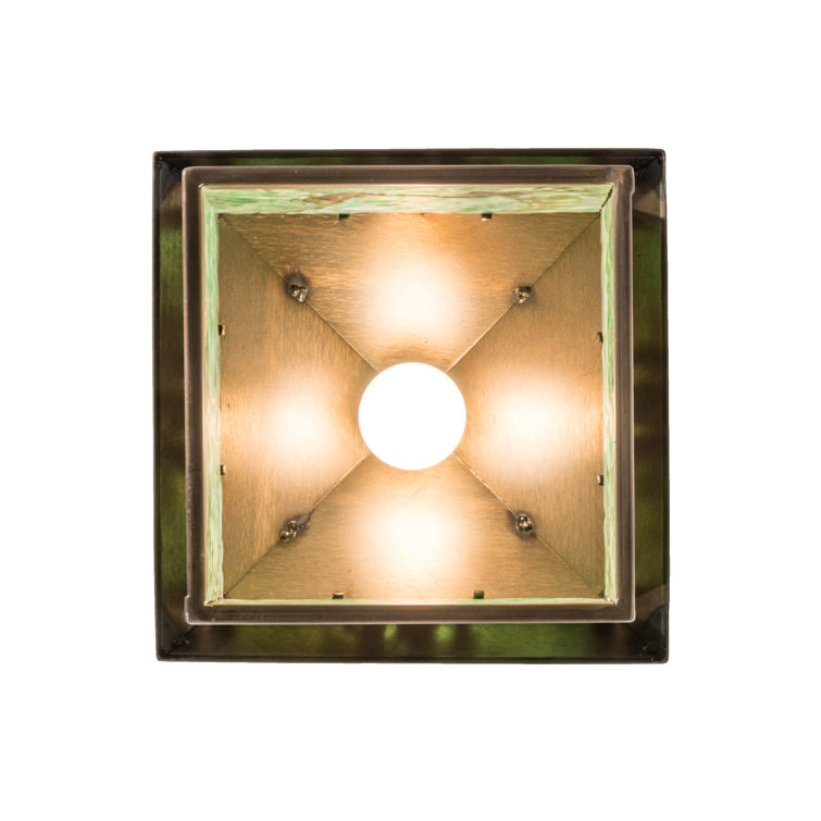Antique Copper and Glass 43" Indoor/Outdoor Lantern Pendant