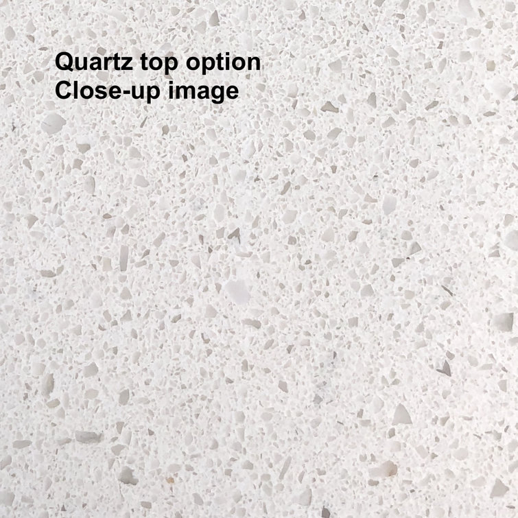 Charcoal Gray 30'' Single Bathroom Vanity with Quartz Top