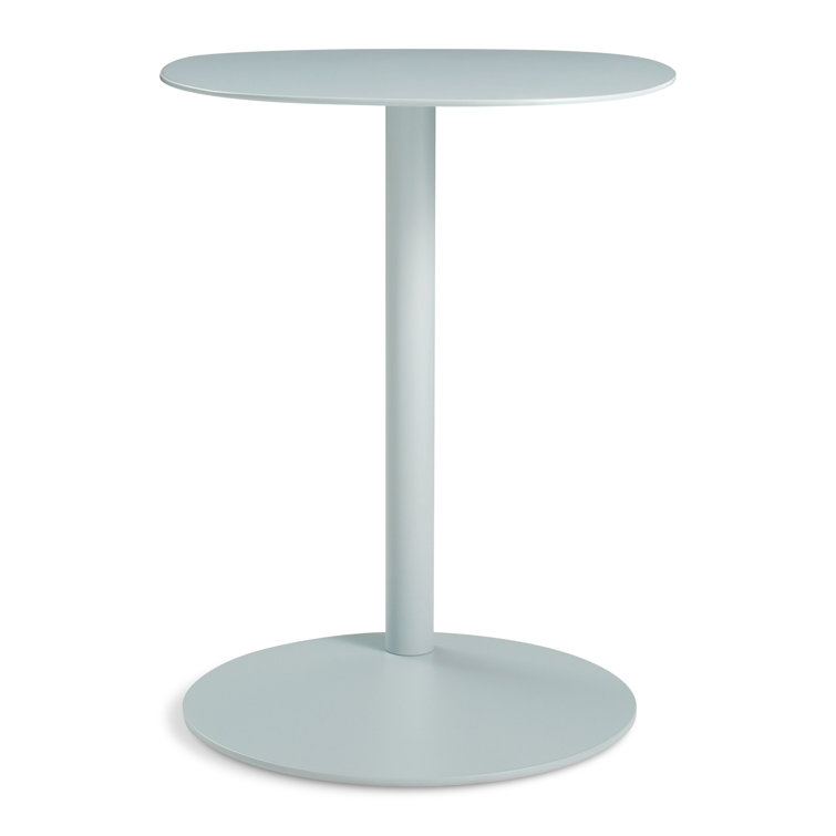 Polished Stainless Steel Rectangular End Table