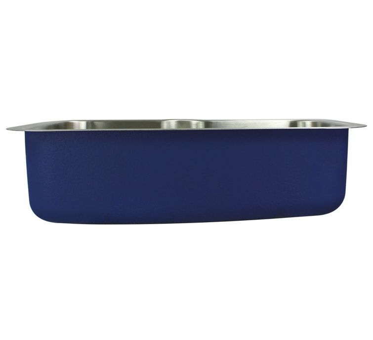 Meridian 33'' Brushed Stainless Steel Single Bowl Kitchen Sink