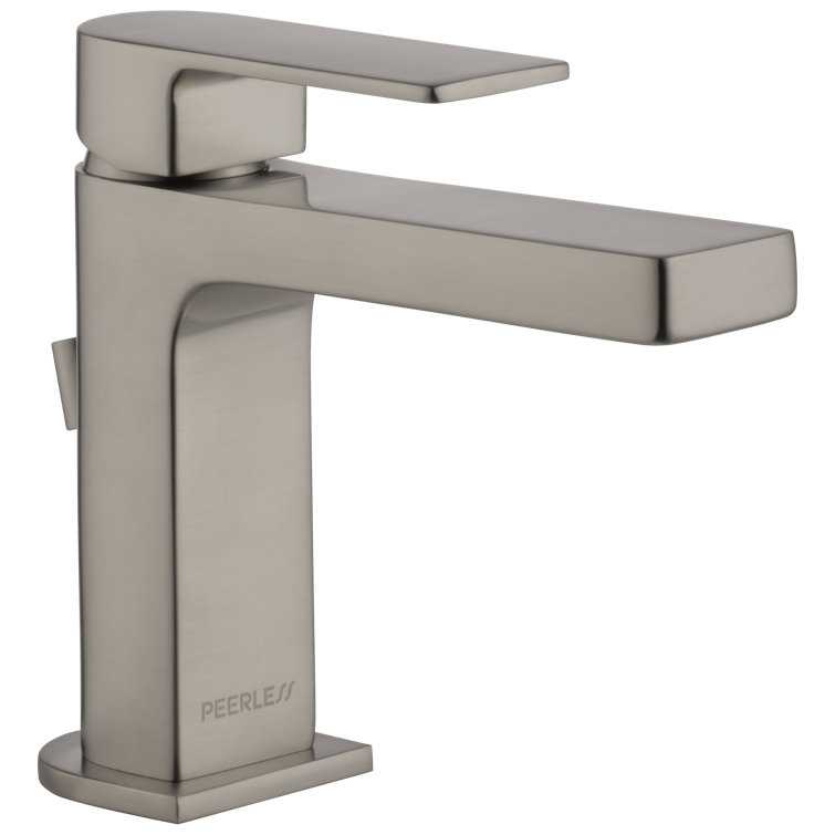 Xander Brushed Nickel Single-Handle Bathroom Faucet with Drain Assembly