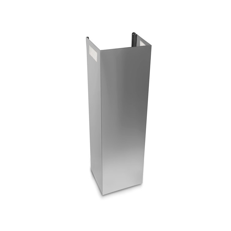Ancona 12" Stainless Steel Range Hood Chimney Extension