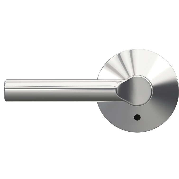 Bright Chrome Universal Interior Hall/Closet Dummy Door Handle