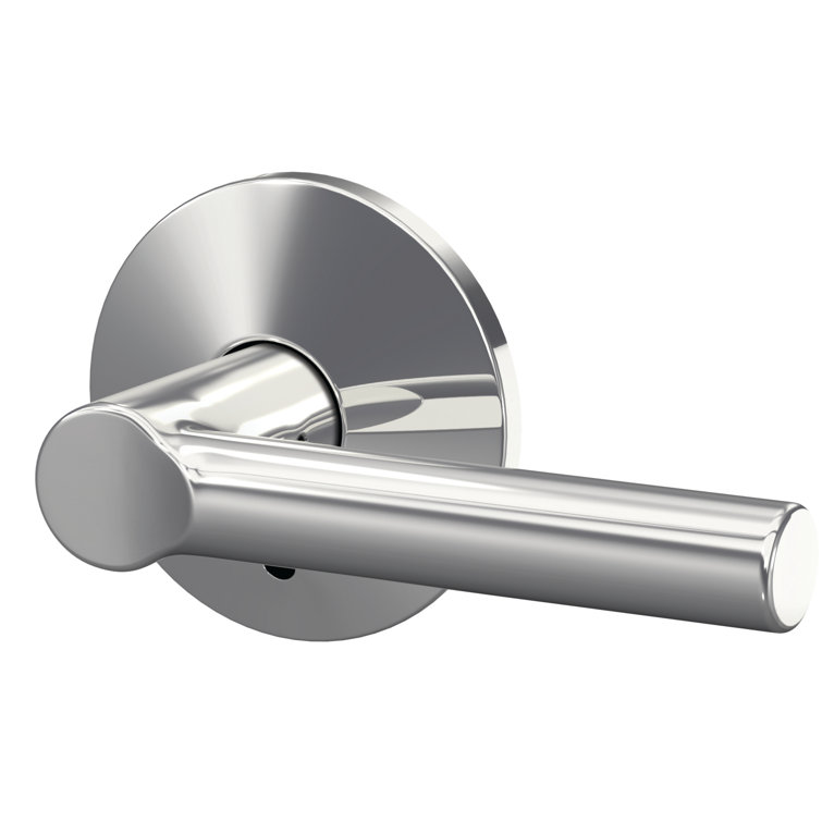 Bright Chrome Universal Interior Hall/Closet Dummy Door Handle