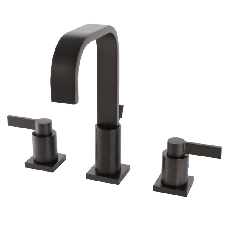 NuvoFusion 8" Oil Rubbed Bronze Widespread Bathroom Faucet