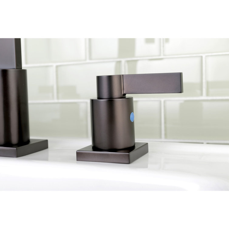 NuvoFusion 8" Oil Rubbed Bronze Widespread Bathroom Faucet