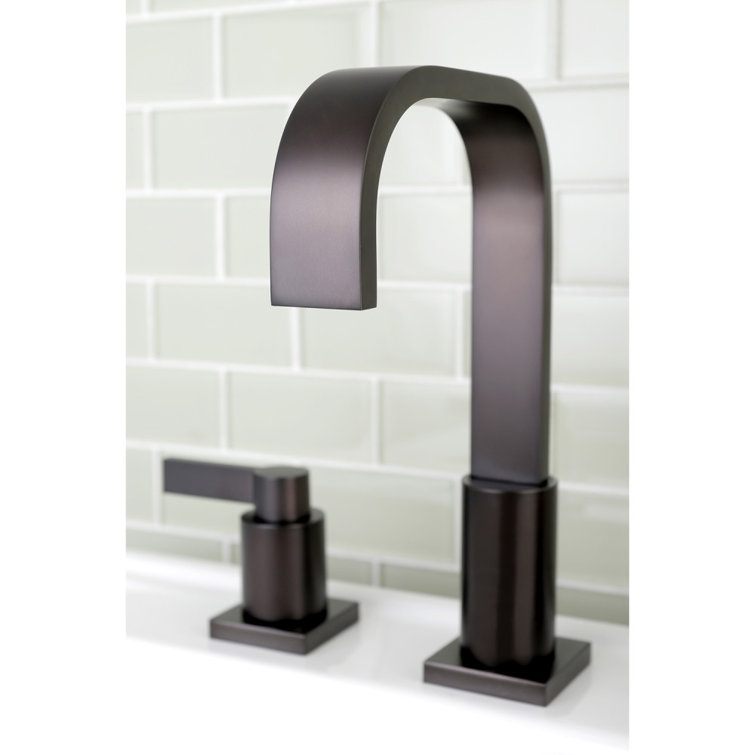 NuvoFusion 8" Oil Rubbed Bronze Widespread Bathroom Faucet