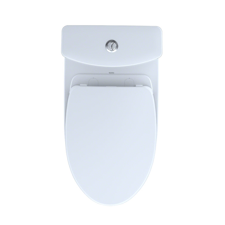 Bone Vitreous China Dual Flush Elongated Two-Piece Toilet