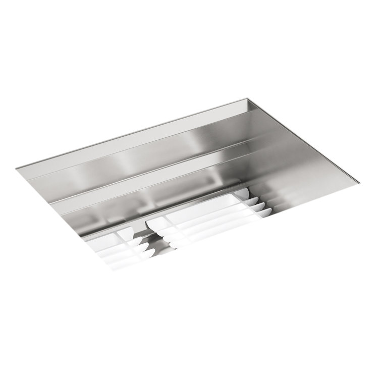 Prolific 23" Stainless Steel Under-Mount Single Bowl Kitchen Sink with Accessories