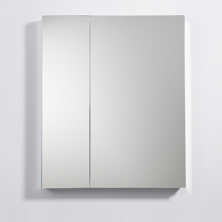 Fresca 36" Frameless Rectangular Bathroom Medicine Cabinet with Mirrors