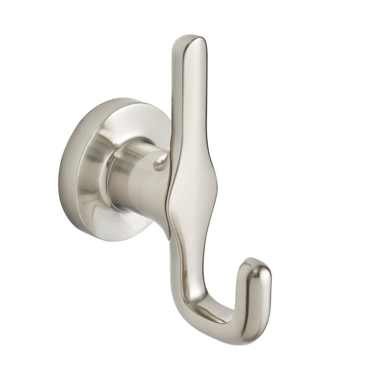 Brushed Nickel Modern Wall Mounted Robe Hook