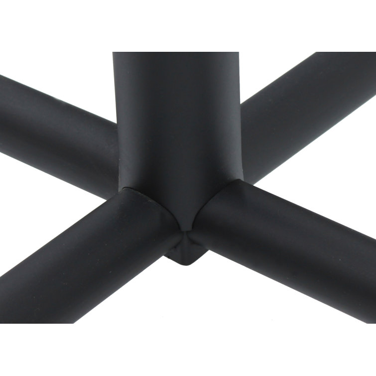 Ash Grey and Black 42" Round Wood Laminate Breakroom Table