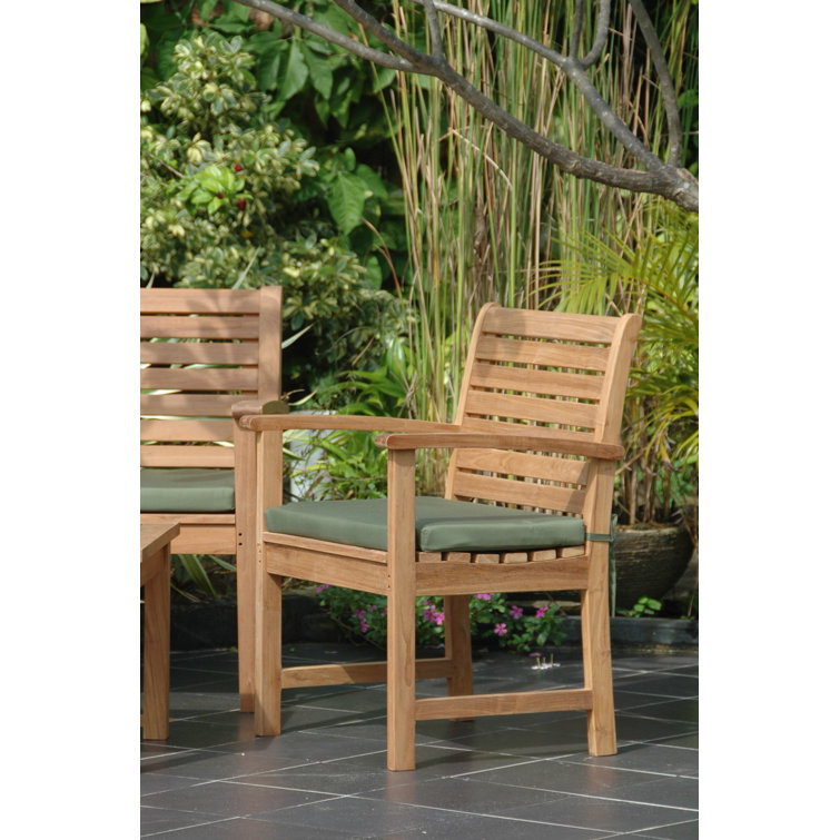 Victoria Montage 4-Piece Teak Outdoor Conversation Set