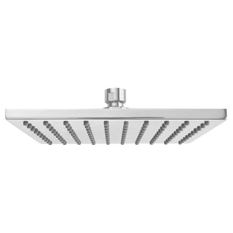 8-Inch Polished Chrome Square Rain Shower Head