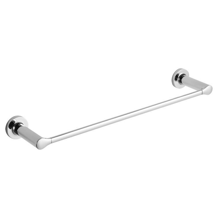 Polished Chrome 18'' Wall Mounted Towel Bar