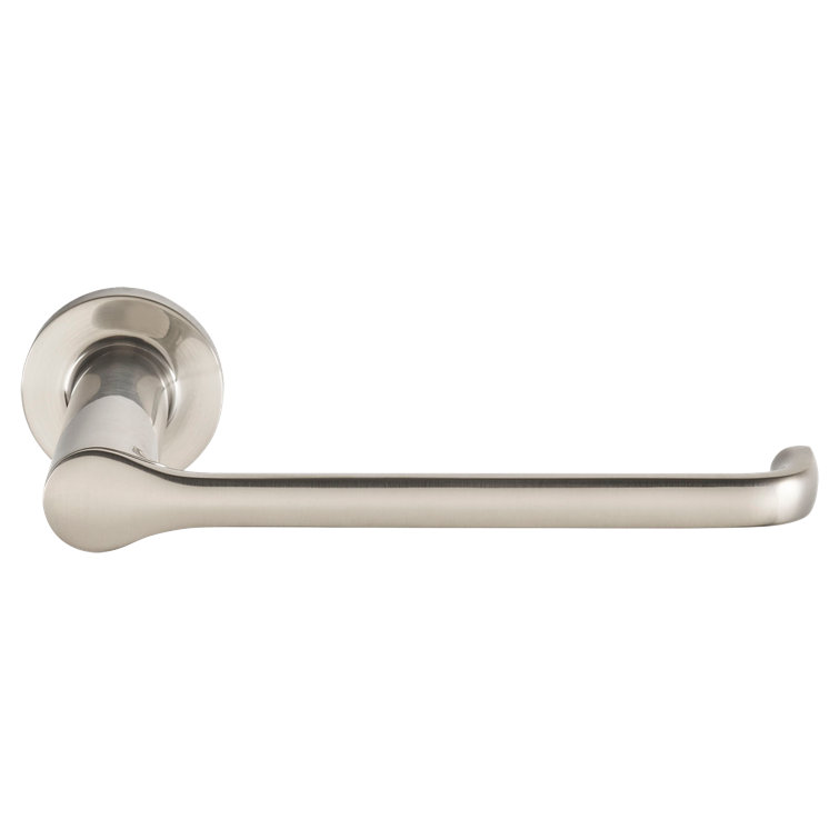 Brushed Nickel Modern Wall Mounted Toilet Paper Holder