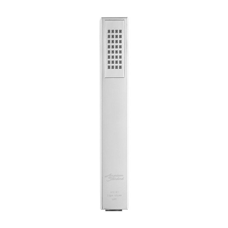 Chrome Square Minimalist Wall Mounted Handheld Shower