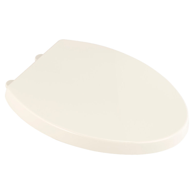 Linen Slow-Close Elongated Toilet Seat with Concealed Edges