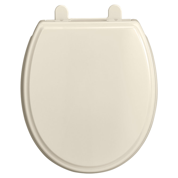 Linen Polypropylene Traditional Round Toilet Seat with Soft Close