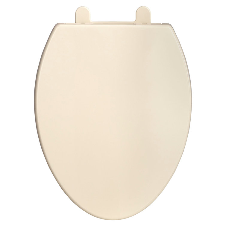 Linen Slow-Close Elongated Toilet Seat with Concealed Edges