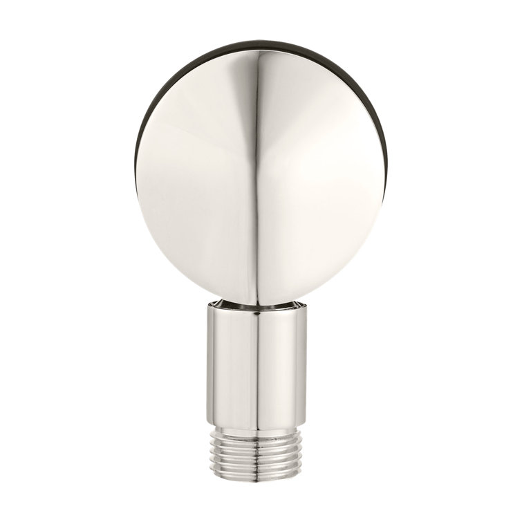 Polished Nickel Wall Mounted Shower Connector