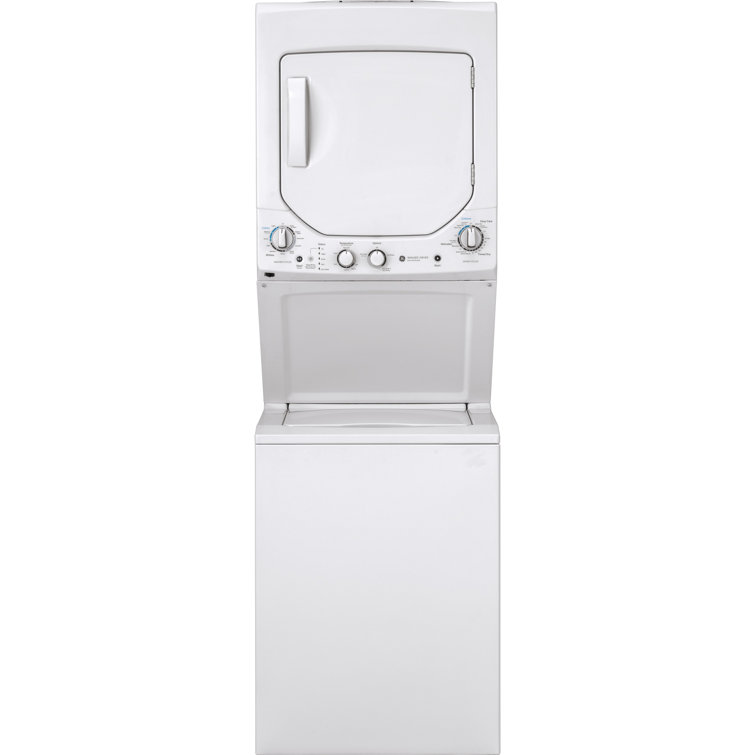 White 2.3 Cu. Ft. Washer and 4.4 Cu. Ft. Electric Dryer Laundry Center