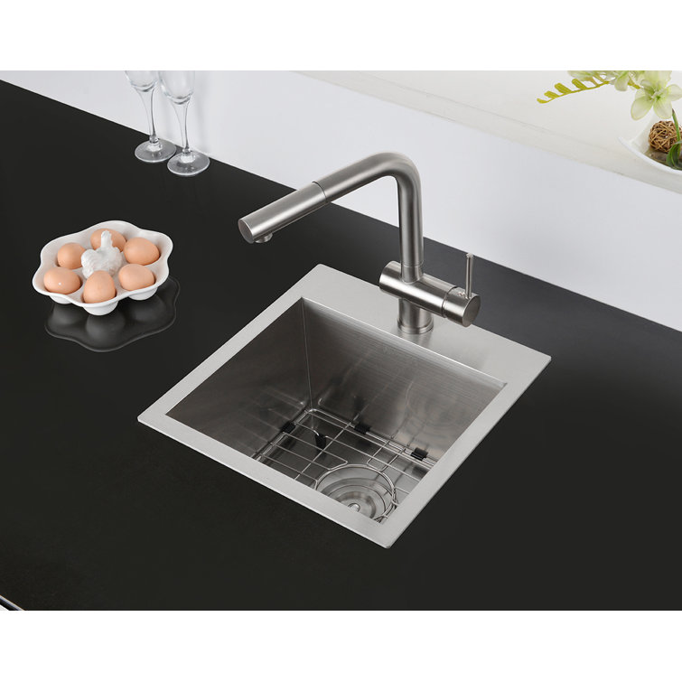 Ruvati 18" Stainless Steel Drop-In Bar Prep Sink