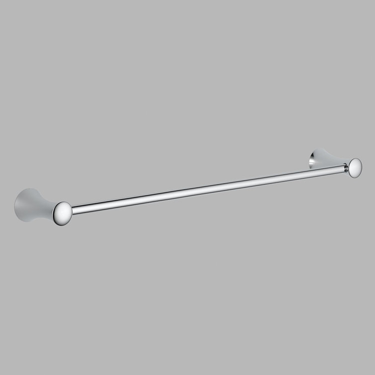 Lahara 24" Chrome Wall Mounted Towel Bar