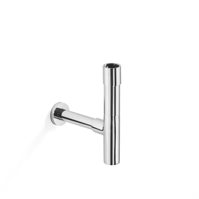 Polished Chrome Decorative Bathroom P-Trap