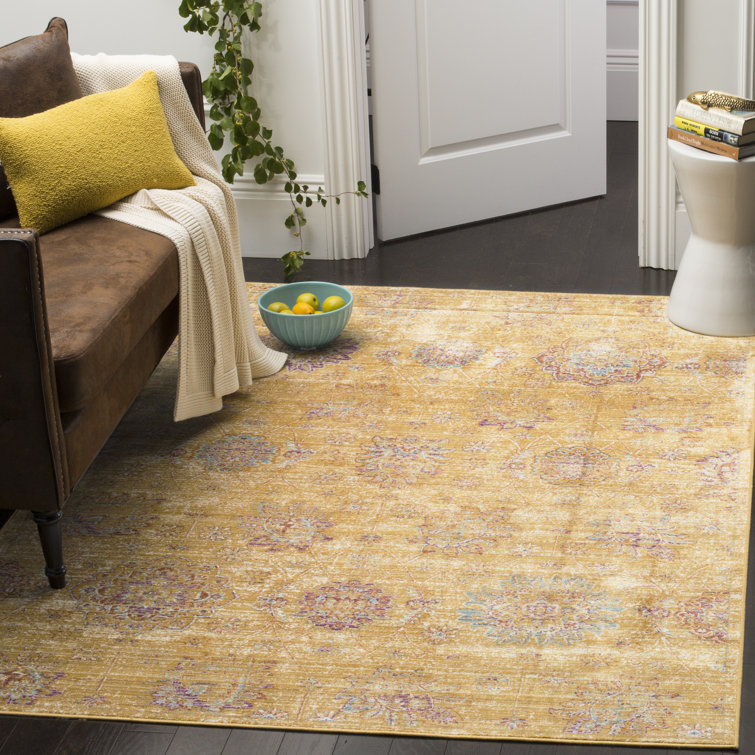 Elysian Light Blue Viscose 47" Rectangular Rug