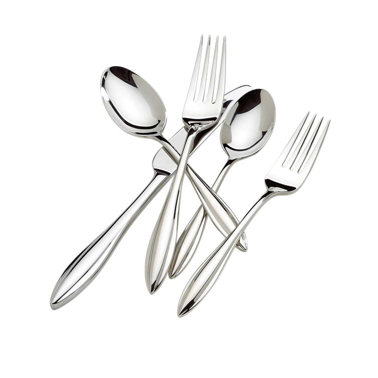 Modern Tarnish Resistant Stainless Steel Serving Spoon Set