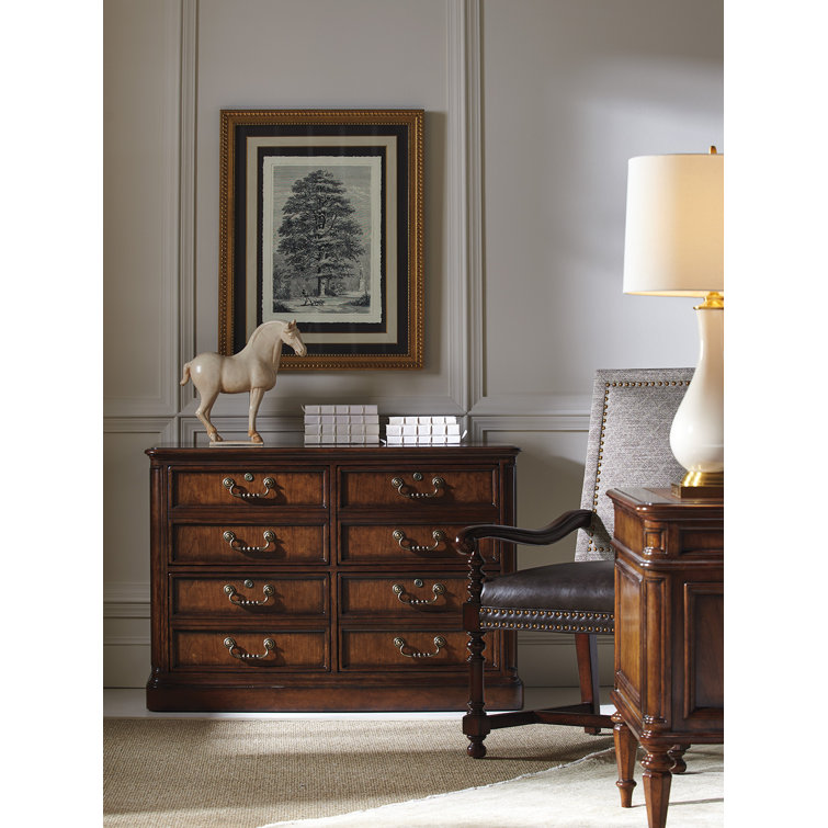 Richmond Hill Traditional Cherry Veneer Lockable Legal File Chest