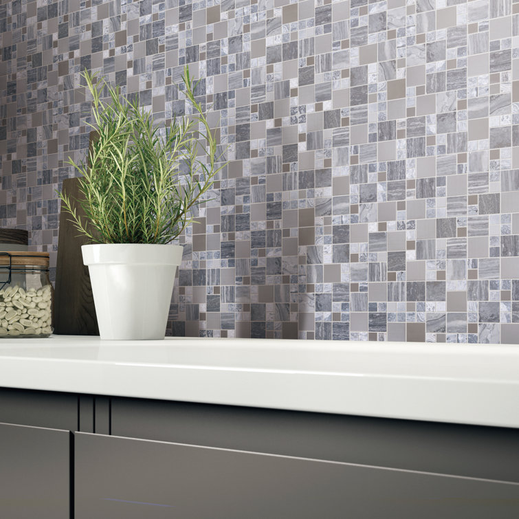 Versailles Square Honed Mosaic Wall & Floor Tile with Water Protection