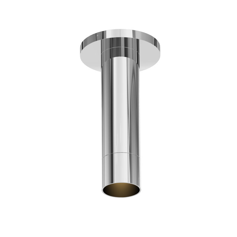 Chrome Glass LED Indoor/Outdoor Flush Mount Light