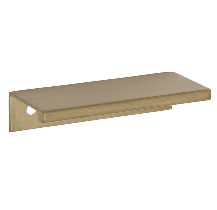 Ethan 4" Satin Brass Modern Finger Pull