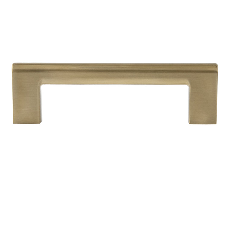 Vail 6-Inch Satin Brass Cylindrical Bar Pull