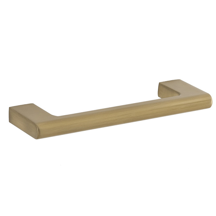 Vail 6-Inch Satin Brass Cylindrical Bar Pull