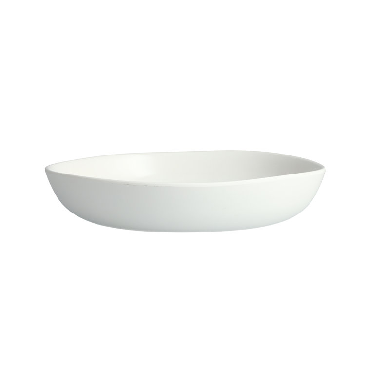 Sandia 8.3'' White Matte & Gloss Coupe Bowl Set