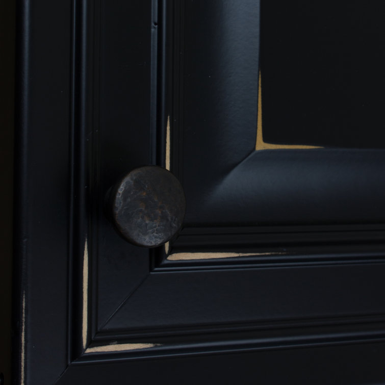 Oil Rubbed Bronze Round Hammered Cabinet Knobs Multipack