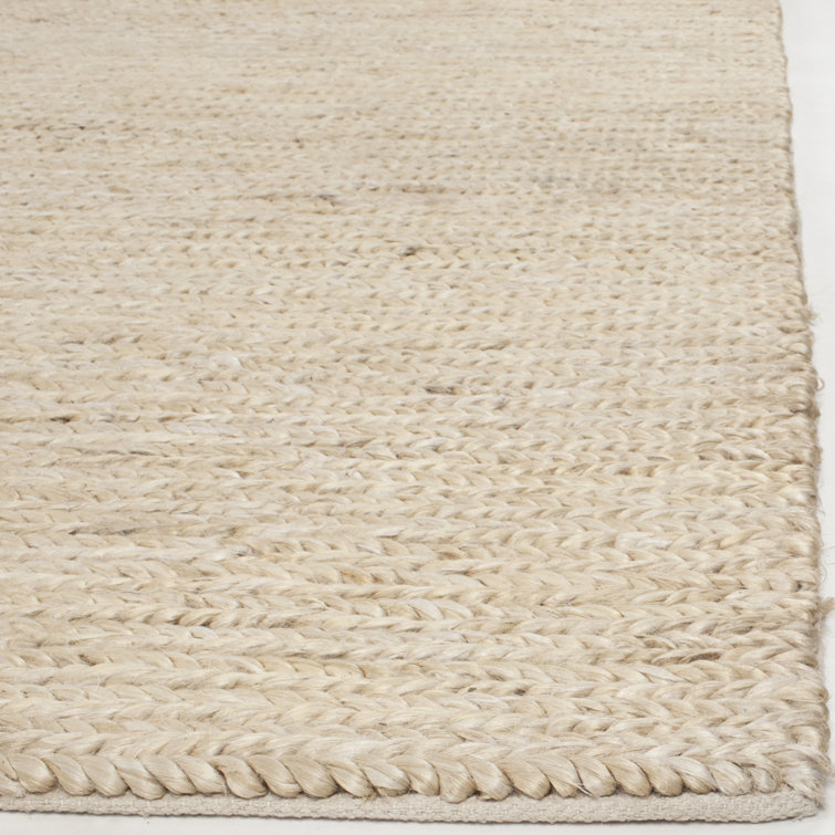 Hand-Knotted Birch & Cotton Blend 8' x 10' Area Rug