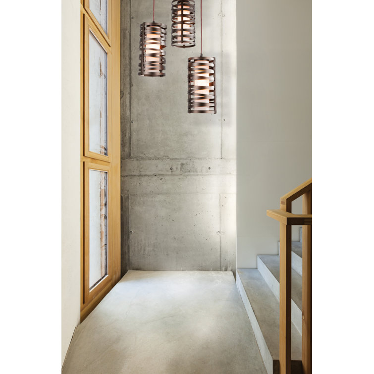 Tempest Urban Aesthetic 18" Matte Black LED Multi-Light Pendant