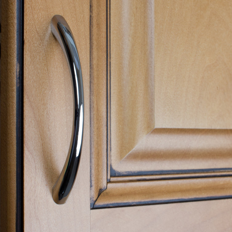 Polished Chrome Small Loop Cabinet Pull with Mounting Hardware