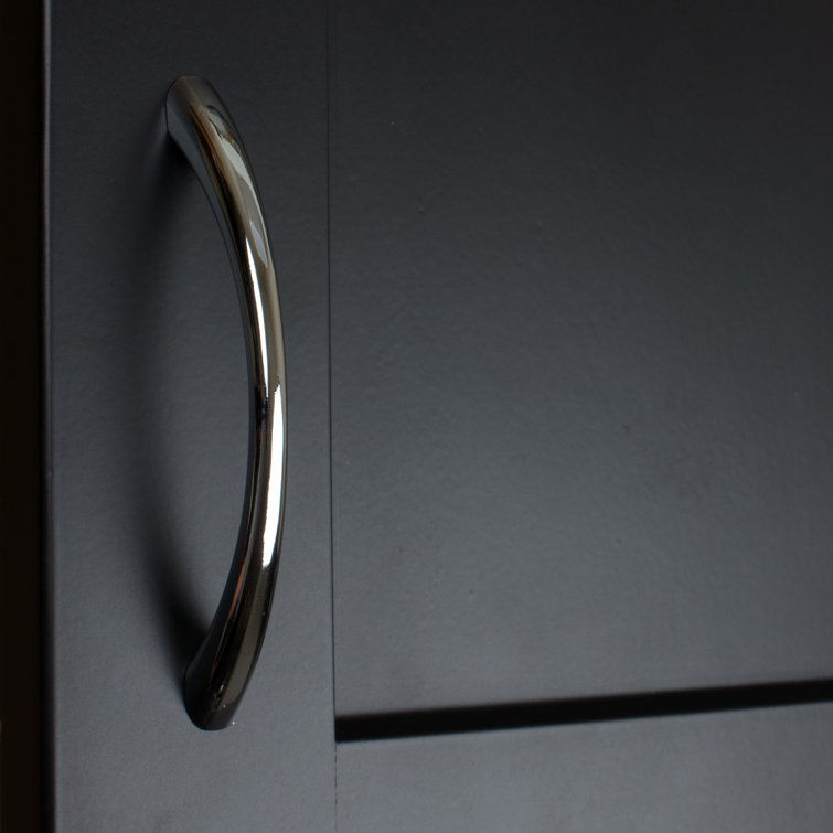 Polished Chrome Small Loop Cabinet Pull with Mounting Hardware